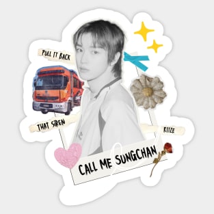 Call Me Sungchan RIIZE Sticker